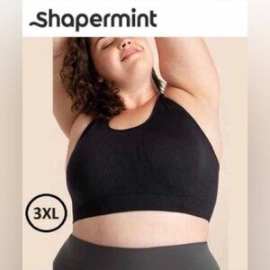 Shapermint - Truekind, Women's Reactive Sport Bra -Black. Size: XXXL. NIB (1486)